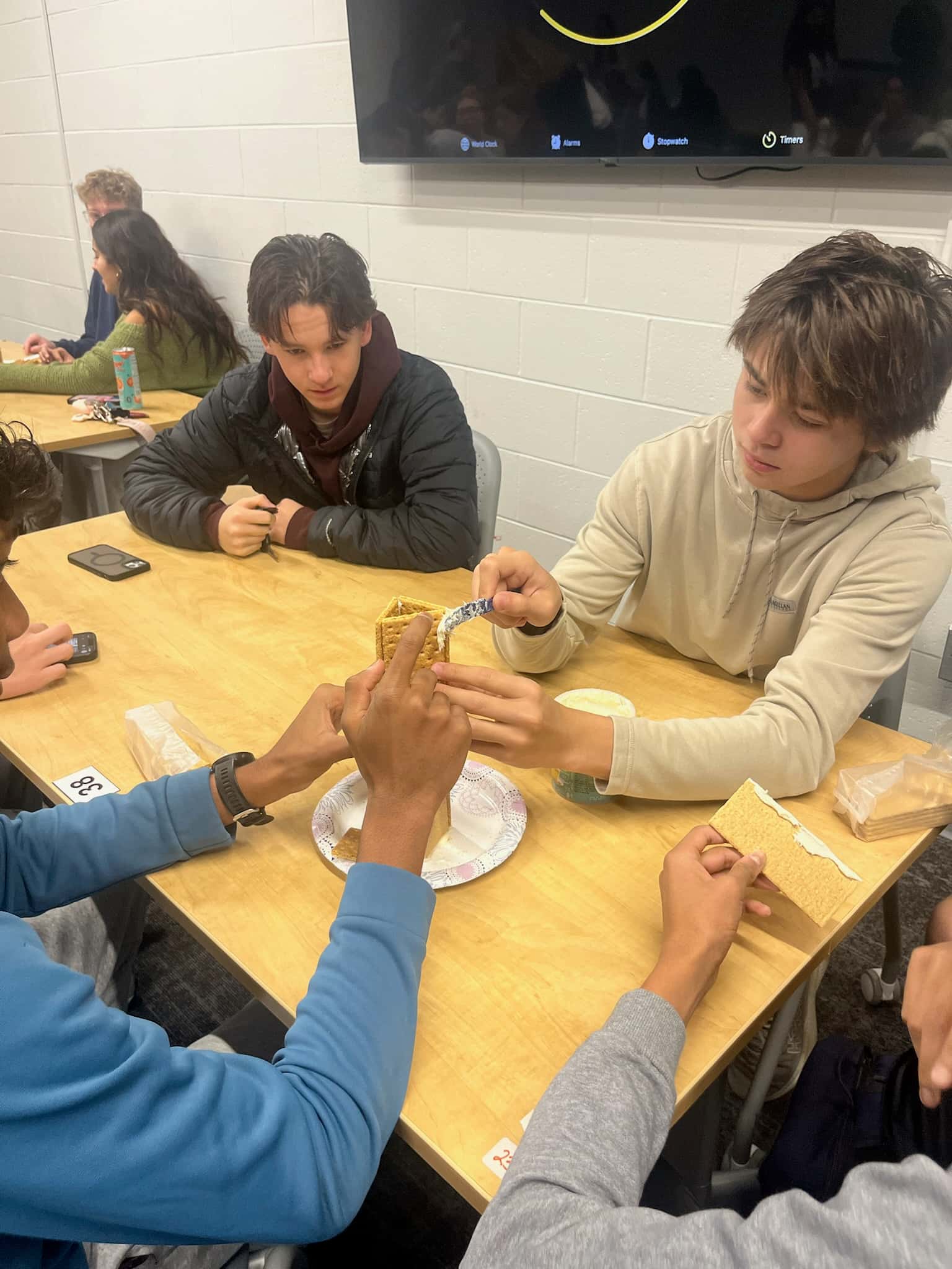 Morning Meetings: Graham Cracker Houses at Room 552