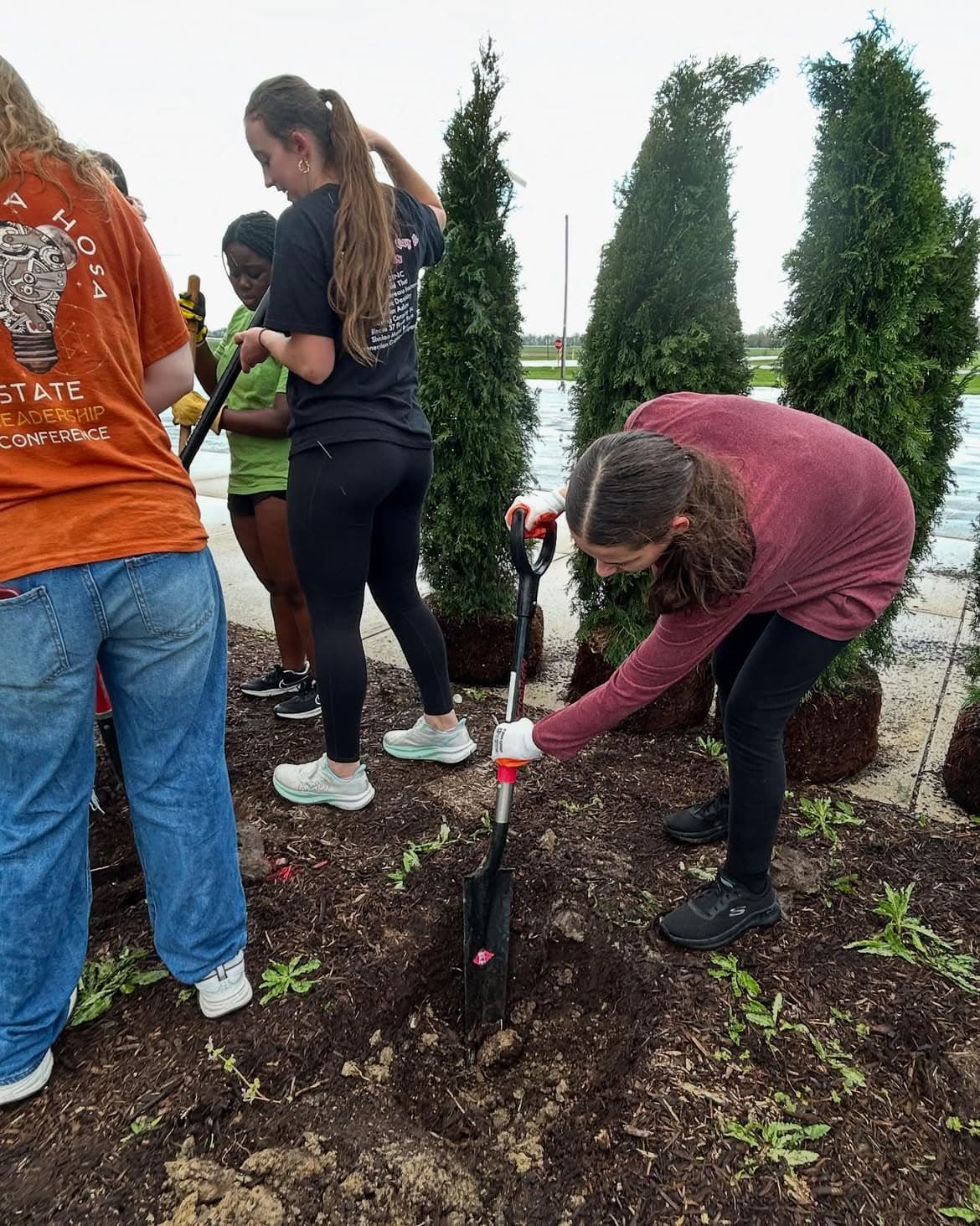 Earth Day Planting 24 25 2