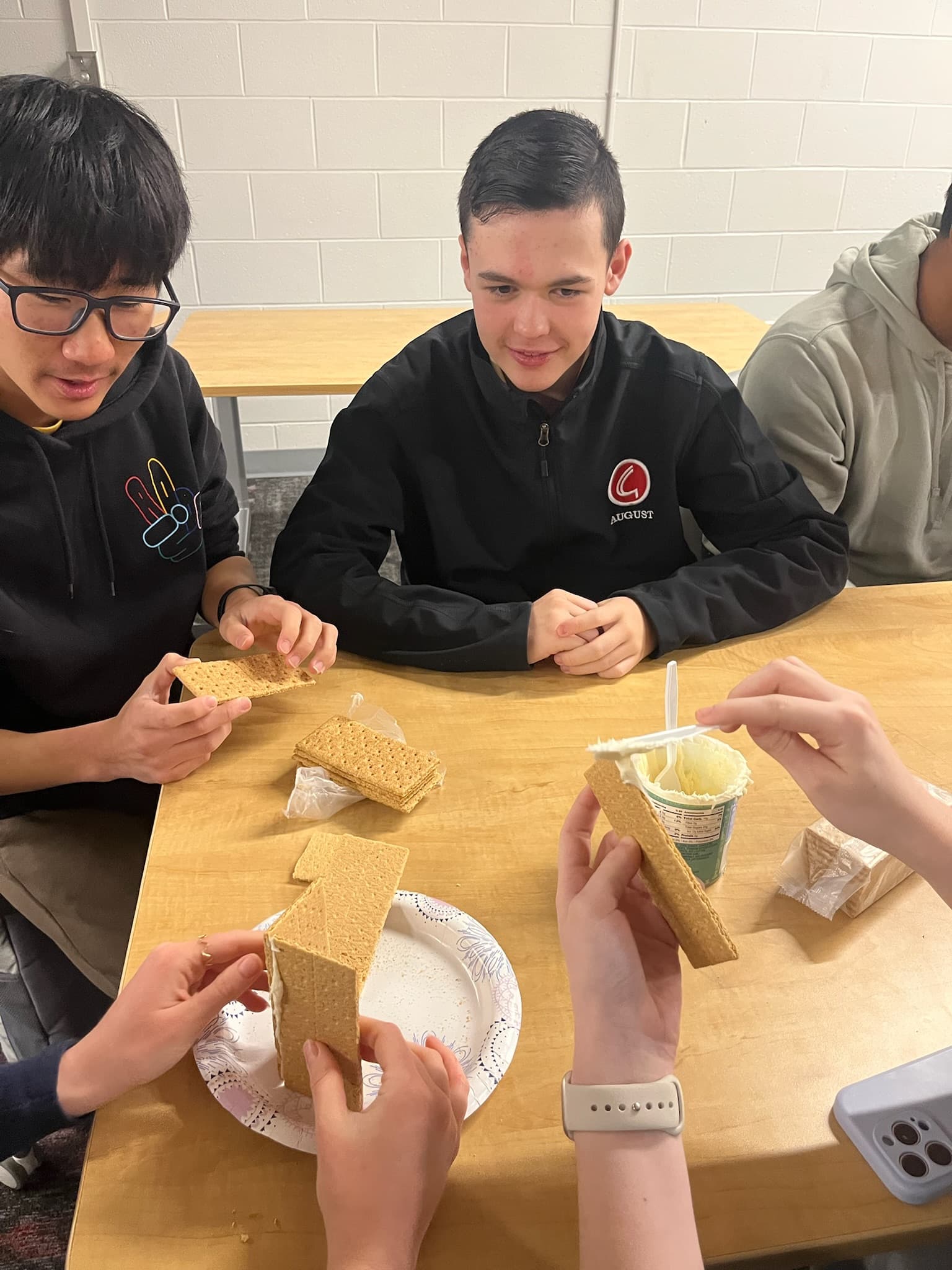Morning Meetings Graham Cracker Houses 25 26 3