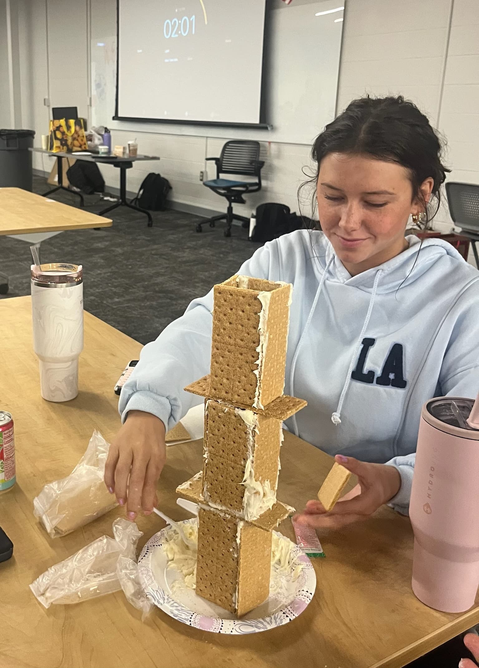 Morning Meetings Graham Cracker Houses 25 26 11